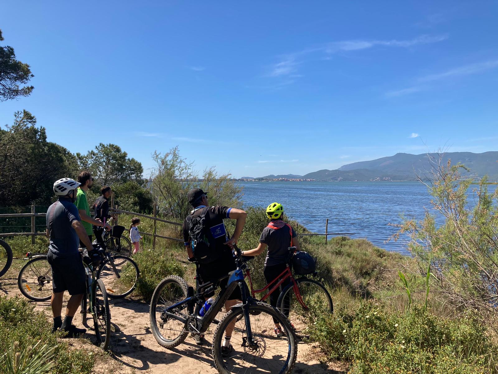 Bici in laguna