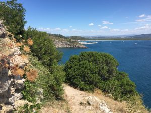 Vista su Cala Galera e Feniglia